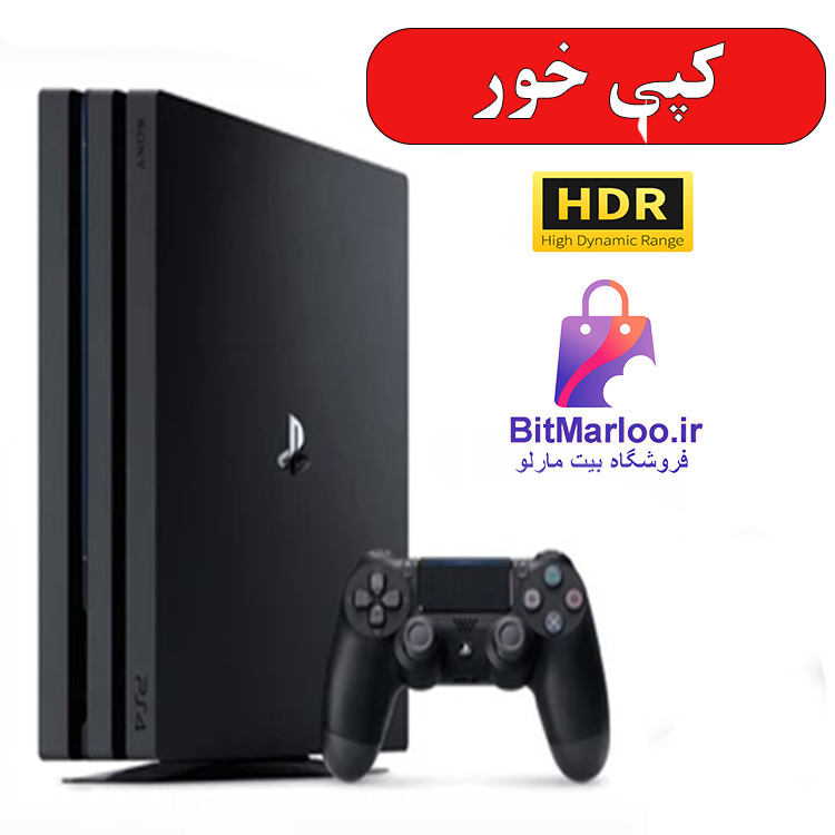 کنسول بازی سونی (کپی خور) PS4 Pro | حافظه 1tb ترابایت تک دسته